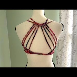 Lululemon yoga bra - abstract print